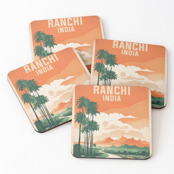 Item preview, Ranchi India Vintage Travel Tourism  designed and sold by TravelersGems.