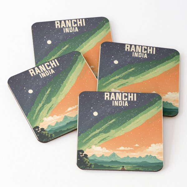 Item preview, Ranchi India Vintage Travel Tourism  designed and sold by TravelersGems.