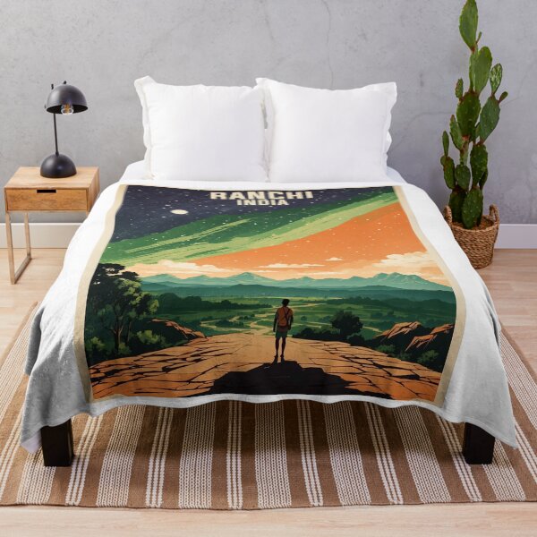Item preview, Ranchi India Vintage Travel Tourism  designed and sold by TravelersGems.