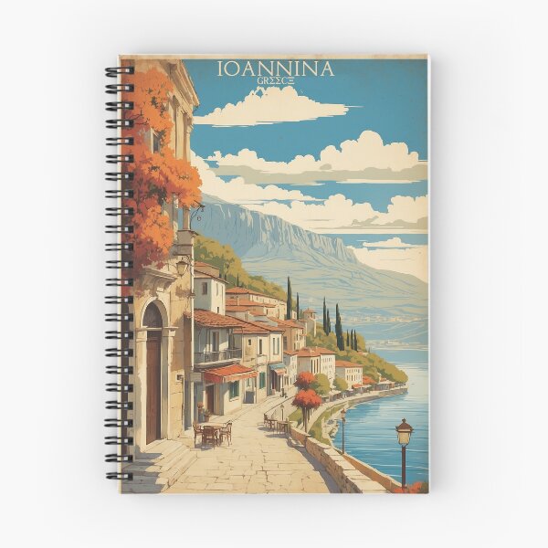 Item preview, Ioannina Greece Vintage Travel Tourism  designed and sold by TravelersGems.