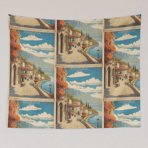 Item preview, Ioannina Greece Vintage Travel Tourism  designed and sold by TravelersGems.