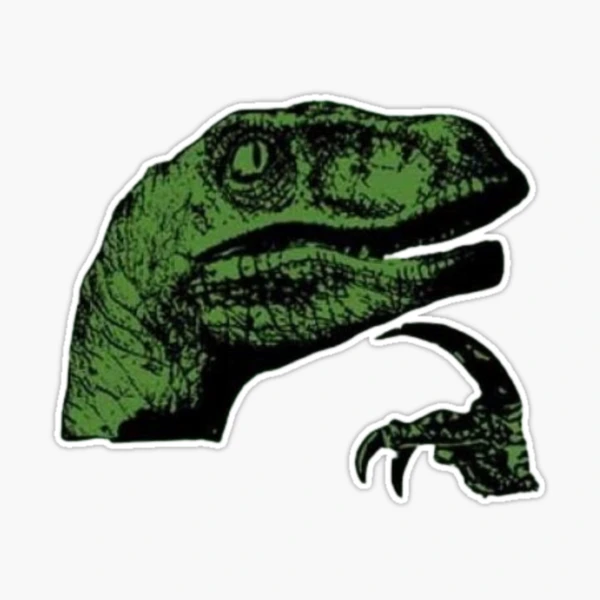 Lustiges Philosophoraptor Meme Philosoraptor Meme Art Board Prints For