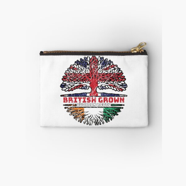 Item preview, Ivory Coast Ivorian British UK Tree Roots Flag designed and sold by FlagX.