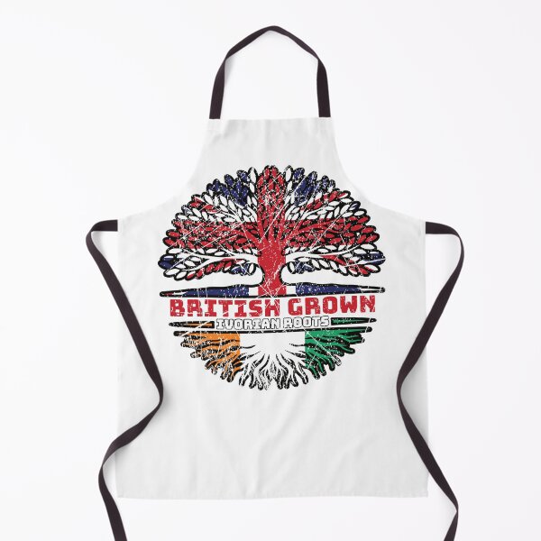 Item preview, Ivory Coast Ivorian British UK Tree Roots Flag designed and sold by FlagX.