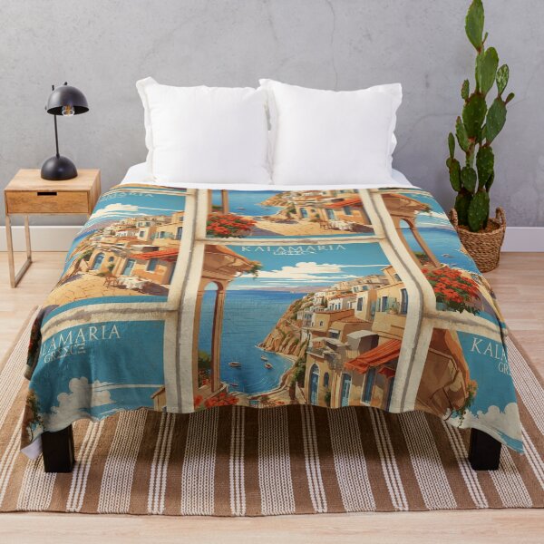 Item preview, Kalamaria Greece Vintage Travel Tourism  designed and sold by TravelersGems.