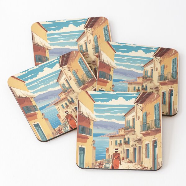 Item preview, Kalamata Greece Vintage Travel Tourism  designed and sold by TravelersGems.