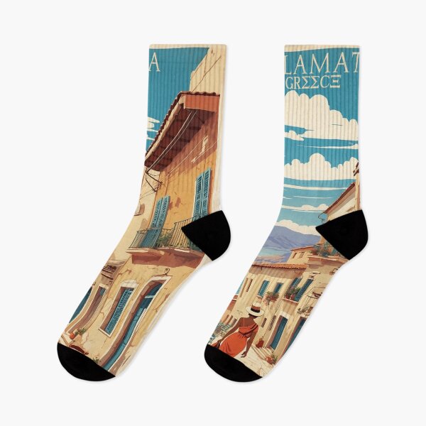 Item preview, Kalamata Greece Vintage Travel Tourism  designed and sold by TravelersGems.