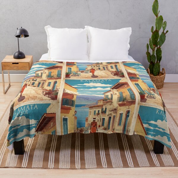 Item preview, Kalamata Greece Vintage Travel Tourism designed and sold by TravelersGems.