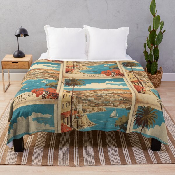 Item preview, Kallithea Greece Vintage Travel Tourism designed and sold by TravelersGems.