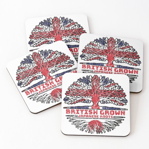 Item preview, Japan Japanese Uk United Kingdom British Tree Roots Flag designed and sold by FlagX.