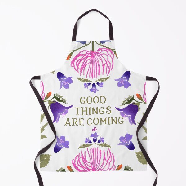 Item preview, Good things are coming - Floral Friendly Reminder designed and sold by Gabba Delgado.