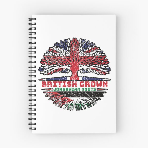 Item preview, Jordanian Jordan Uk United Kingdom British Tree Roots Flag designed and sold by FlagX.