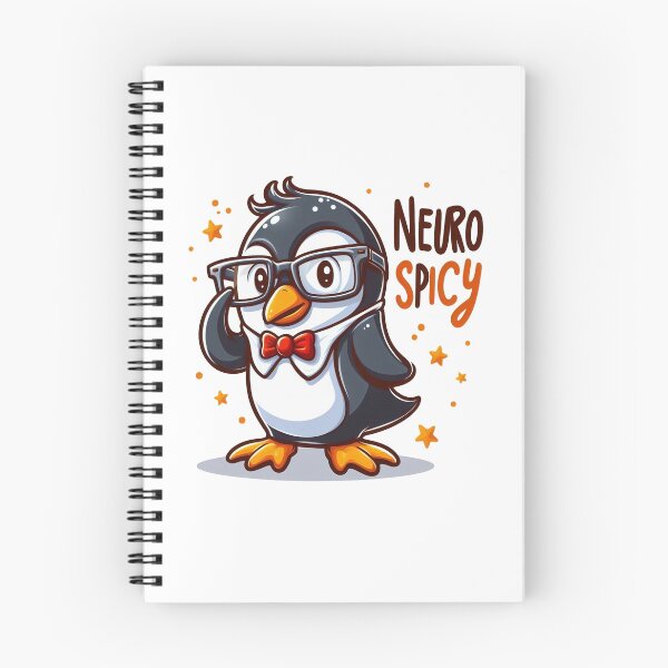 Item preview, Neurospicy penguin designed and sold by ndmedia.