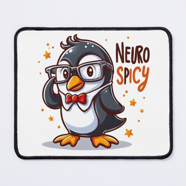 Item preview, Neurospicy penguin designed and sold by ndmedia.