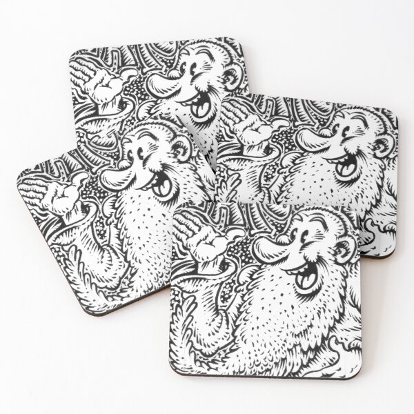 Item preview, Crazy old man living the natural life cartoon designed and sold by dpachers.