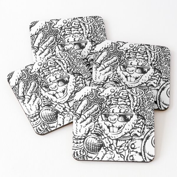Item preview, Bunny rapper hiphop music funny cartoon designed and sold by dpachers.