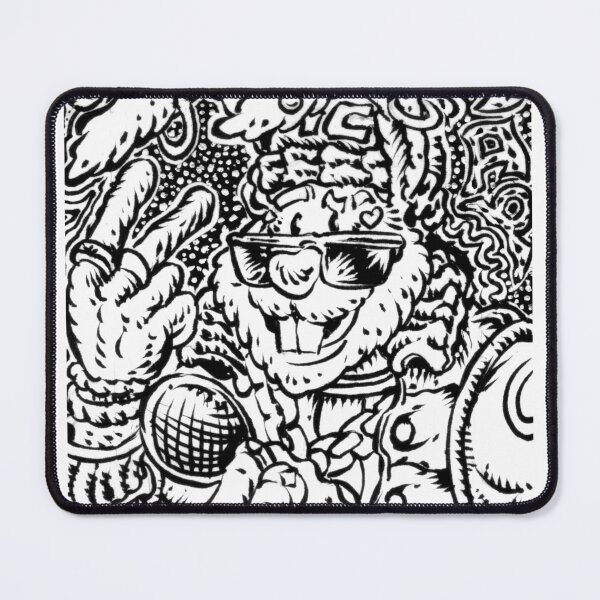 Item preview, Bunny rapper hiphop music funny cartoon designed and sold by dpachers.