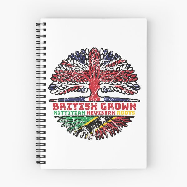 Item preview, Saint Kitts and Nevis Kittitian Nevisian British UK Tree Roots Flag designed and sold by FlagX.