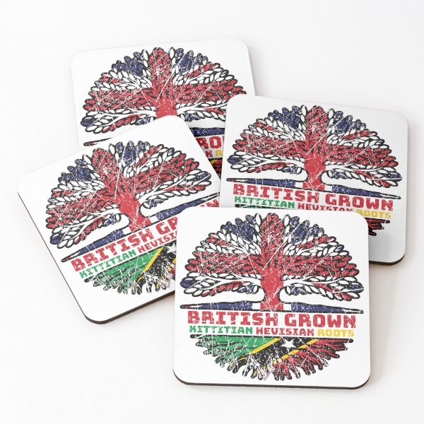 Item preview, Saint Kitts and Nevis Kittitian Nevisian British UK Tree Roots Flag designed and sold by FlagX.