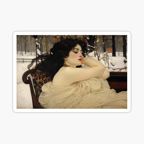 Snow Beauty Sticker
