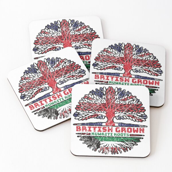 Item preview, Kuwait Kuwaiti Uk United Kingdom British Tree Roots Flag designed and sold by FlagX.