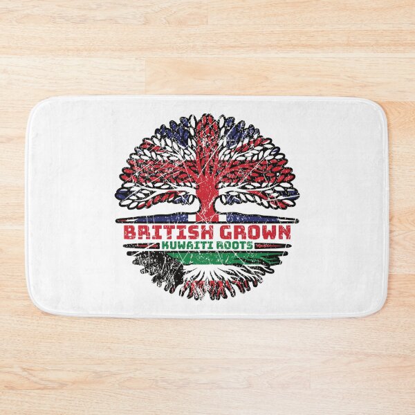 Item preview, Kuwait Kuwaiti Uk United Kingdom British Tree Roots Flag designed and sold by FlagX.