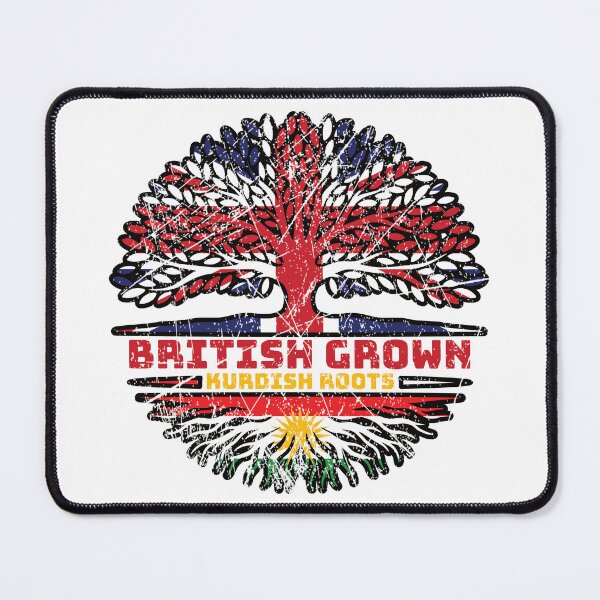 Item preview, Kurdistan Kurdish Uk United Kingdom British Tree Roots Flag designed and sold by FlagX.