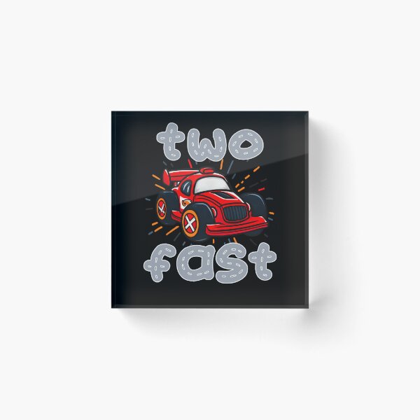 Item preview, Race Car 2nd Birthday Two Fast This Little Racer Year old designed and sold by MTRBSK11.
