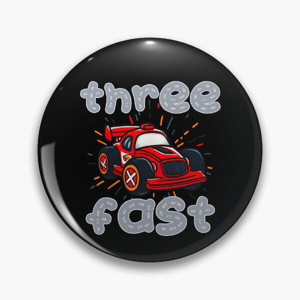 Item preview, Race Car 3rd Birthday Three Fast This Little Racer Year old designed and sold by MTRBSK11.