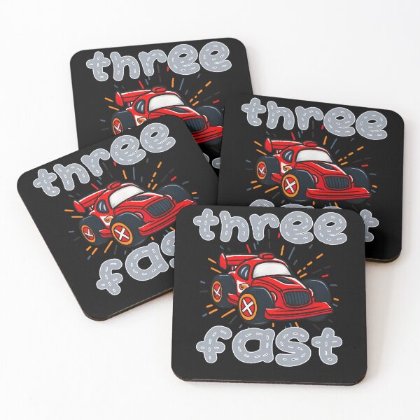 Item preview, Race Car 3rd Birthday Three Fast This Little Racer Year old designed and sold by MTRBSK11.