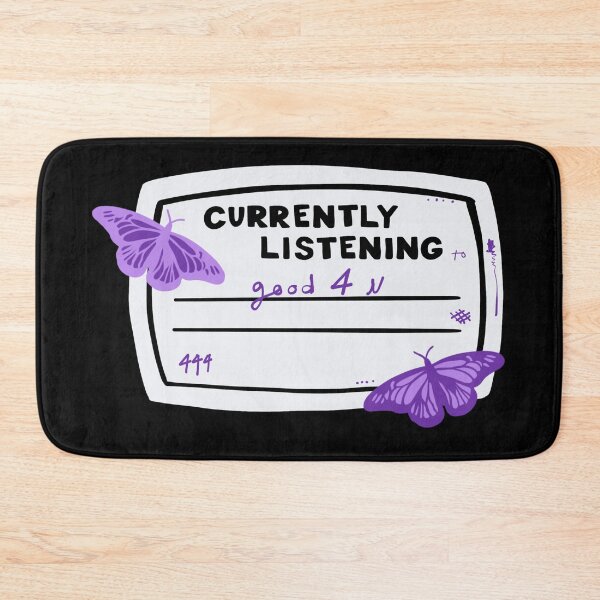 Item preview, Currently Listening to Good 4 U Composition Notebook Sticker designed and sold by notastranger.
