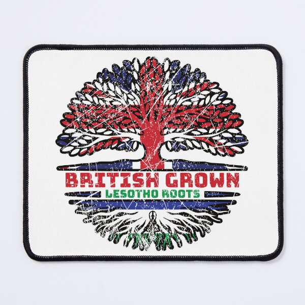 Item preview, Lesotho British UK Tree Roots Flag designed and sold by FlagX.