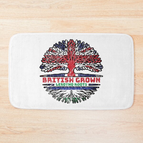 Item preview, Lesotho British UK Tree Roots Flag designed and sold by FlagX.