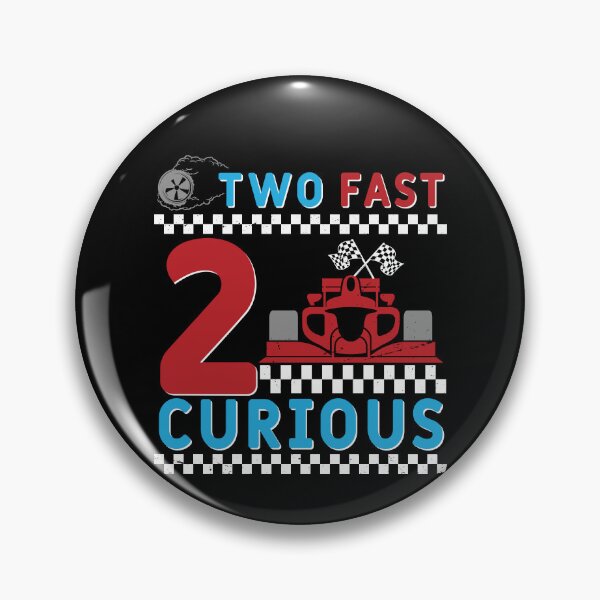 Artikelvorschau, Two Fast 2 Curious Racing 2. Geburtstag Rennauto Jungen Mädchen entworfen und verkauft von MTRBSK11.