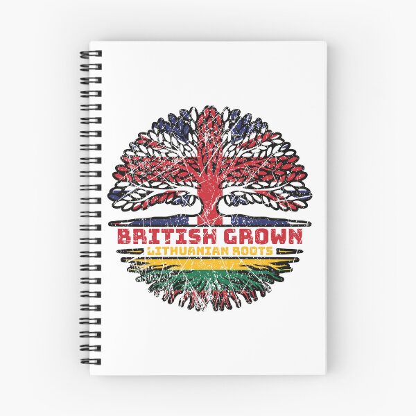 Item preview, Lithuania Lithuanian Uk United Kingdom British Tree Roots Flag designed and sold by FlagX.