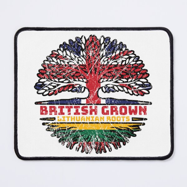 Item preview, Lithuania Lithuanian Uk United Kingdom British Tree Roots Flag designed and sold by FlagX.