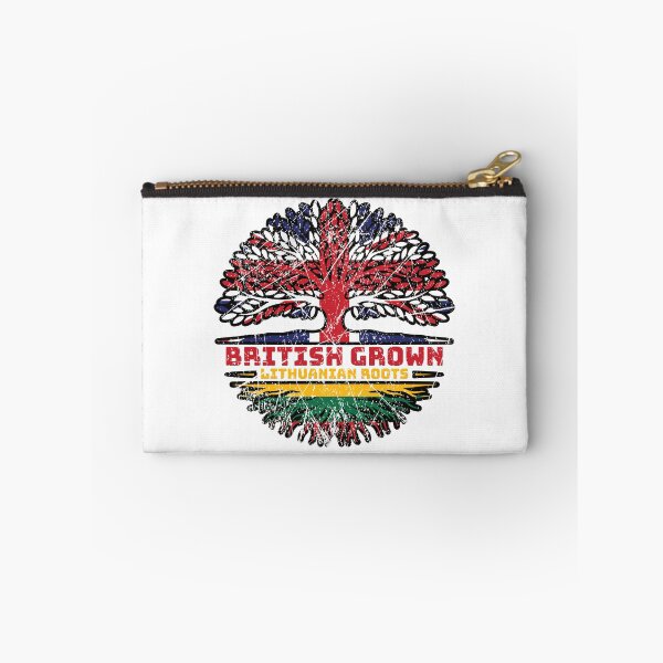 Item preview, Lithuania Lithuanian Uk United Kingdom British Tree Roots Flag designed and sold by FlagX.