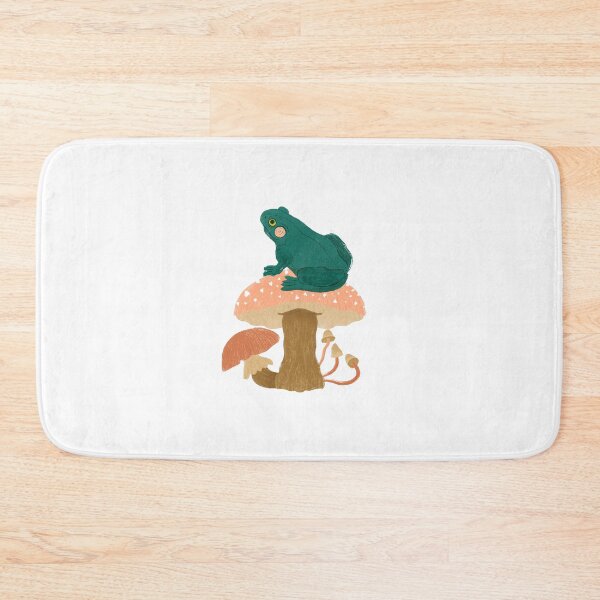 Item preview, Frog on mushrooms  designed and sold by Gabba Delgado.