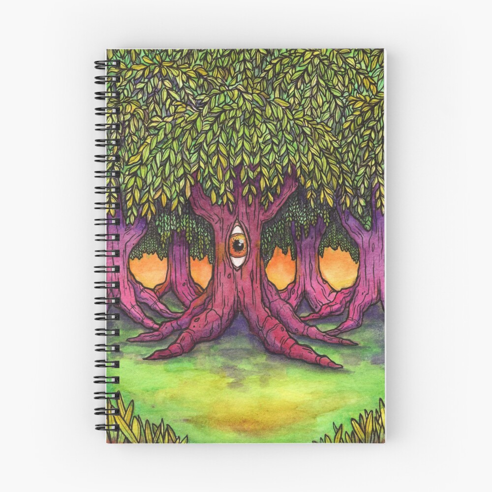 Item preview, Spiral Notebook designed and sold by serpentssun.