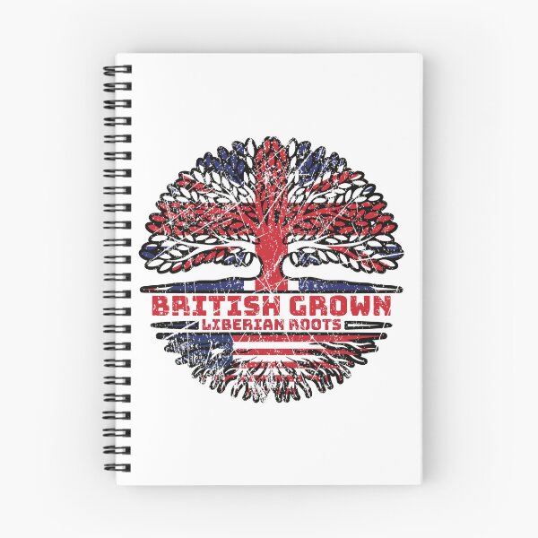 Item preview, Liberia Liberian Uk United Kingdom British Tree Roots Flag designed and sold by FlagX.