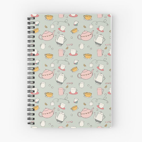 Item preview, Tea Pattern designed and sold by designwithmina-.