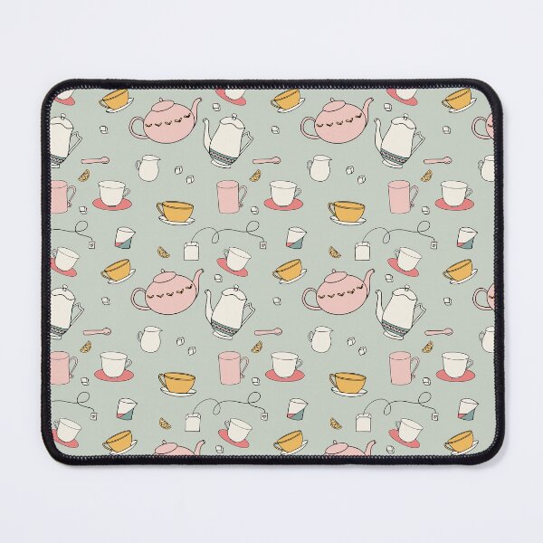 Item preview, Tea Pattern designed and sold by designwithmina-.
