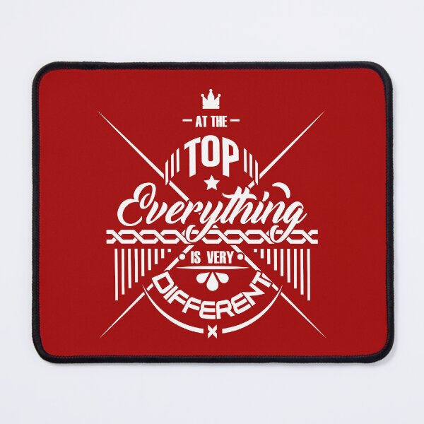 Item preview, Lettering: Everything is Different at The Top. designed and sold by Designial.
