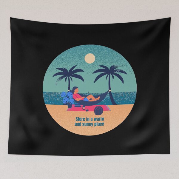 Item preview, Store in a warm and Sunny Place - Traveler  designed and sold by GRINspiration.