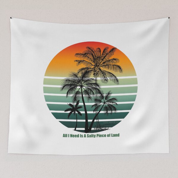 Item preview, All I Need Is a Salty Piece of Land designed and sold by ChloeAnnandCo.