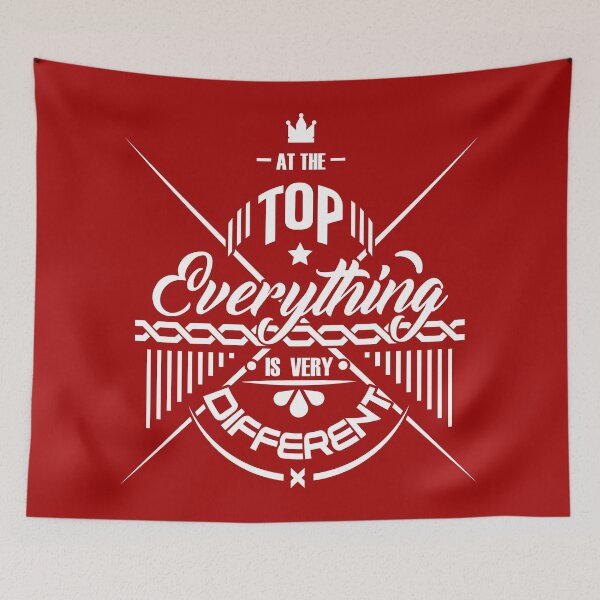 Item preview, Lettering: Everything is Different at The Top. designed and sold by Designial.