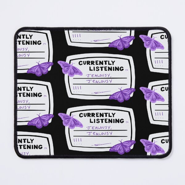 Item preview, Currently Listening to Jealousy, Jealousy Composition Notebook Sticker designed and sold by notastranger.