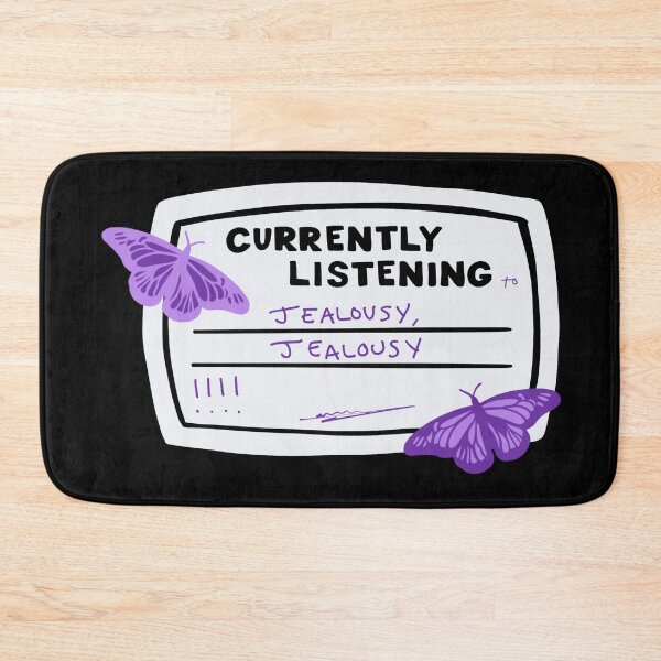 Item preview, Currently Listening to Jealousy, Jealousy Composition Notebook Sticker designed and sold by notastranger.
