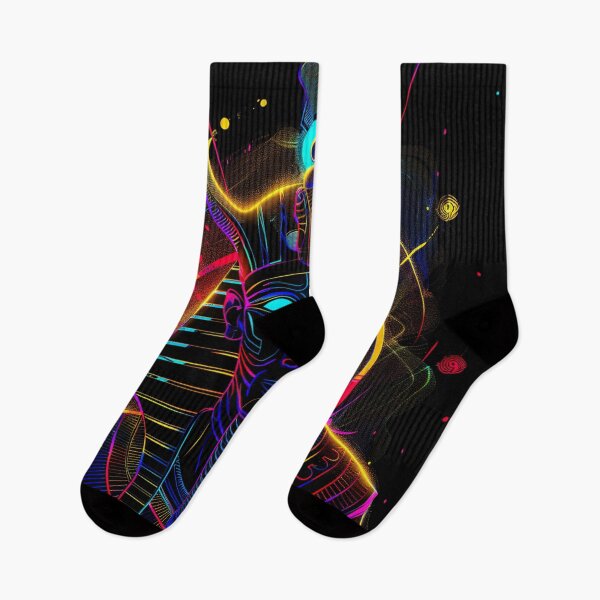 Item preview, Egyptian Pharaoh Neon Art 2 designed and sold by AstroRisq.