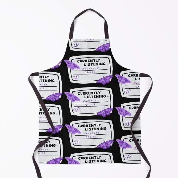 Item preview, Currently Listening to Favorite Crime Composition Notebook Sticker designed and sold by notastranger.